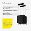Klarstein Velaire Dunstabzugshaube Deckenhaube 40 cm -  , Produktbild-Vorschau 7