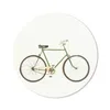 MuchoWow® Mauspad Mousepad Fahrrad - Grün - Weiß 20x20 cm - Produktbild-Vorschau 1
