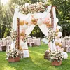 COSTWAY Rosenbogen mit 2 Blumenkästen, Gartenbogen 208 x 55 Produktbild-Vorschau 9