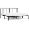 Möbel Bettgestell - Doppelbett - mit Kopfteil Metall Produktbild-Vorschau 1