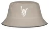 Spreadshirt Heavy Metal Totenkopf mit Teufelshörner Hand Produktbild-Vorschau 1