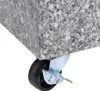 vidaXL Stojan na dáždniky svetlosivý 45x25x8,3 cm Granit Náhľad obrázku produktu 6