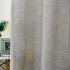 WOLTU 2er-Set Gardinen transparent mit Ösen Leinen Optik, Produktbild-Vorschau 8