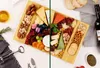 Deska do serwowania serów przekąski wędlin przystawek noże Podgląd zdjęcia produktu 2