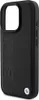 Hülle iPhone 16 Pro Max BMW Echtleder schwarz Logo Metall Produktbild-Vorschau 6