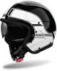 Airoh J 110 Raster Helm, weiß/schwarz, L (59/60) Produktbild-Vorschau 2