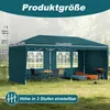 Tente pliante LZQ 3 x 6 m, protection UV, imperméable, Voir les images du produit 2
