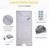CALMENTA® Couverture Sauna Infrarouge 180x80 cm – Voir les images du produit 3