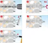 A series of diagrams illustrating the installation steps for a concrete anchor bolt. Produktbild-Vorschau