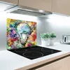 Glas Herdabdeckplatte 60x52 cm Spritzschutz Produktbild-Vorschau 3