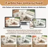 Merax L-Form Ecksofa mit Schlaffunktion, 3-Sitzer Chenille Produktbild-Vorschau 12