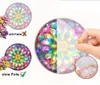 GKA XL Sonnenfänger Mandala Blume C2 20 cm bunt Buntglas Produktbild-Vorschau 5