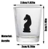 Schach - Glas-Trinkspiel - 35 cm Produktbild-Vorschau 5