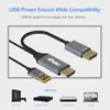 Aktives HDMI-zu-Displayport-Kabel 4K@60Hz [6,6 FT/2 M, Produktbild-Vorschau 3