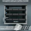 Extralink Patchpanel CAT6 STP V2 24 porty, RJ-45, Cat6, Náhled obrázku produktu 7