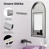HOKO Badspiegel Antibeschlag LED Bogenspiegel 50x90cm mit Produktbild-Vorschau 5