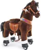 PonyCycle cavallo a pedali marrone scuro per bambini di 3-4 Anteprima dell’immagine prodotto 9