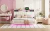 Boxspringbed 140x200 cm met LED-verlichting, Productafbeelding-voorbeeld 11