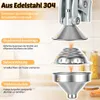 Ikodm Handentsafter Saftpresse Entsafte Edelstahl  Produktbild-Vorschau 5