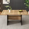 MODFU Erweiterbarer Esstisch 140/180*80 cm, Esszimmertisch Produktbild-Vorschau 2