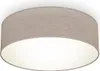 B.K.Licht plafonnier textile couleur taupe, éclairage Voir les images du produit 8