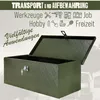 Deichselbox Grün Werkzeugkasten Truckbox Alu Box Anhänger Produktbild-Vorschau 3
