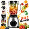 Standmixer 2000W, Edelstahl Silber, 1,5L Glasbehälter, Produktbild-Vorschau 1