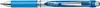 A close-up, studio shot of a blue and silver gel pen. Anteprima dell’immagine prodotto