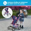 Kinderplay Puppenwagen KP0280T – Leichter klappbarer Produktbild-Vorschau 3