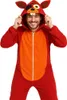 Pigiama Onesie Kigurumi Costume Travestimento Foxy S: 145 - Anteprima dell’immagine prodotto 6