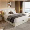 MODFU Boxspringbett Hydraulisches 160 x 200 cm mit Kopfteil Produktbild-Vorschau 2