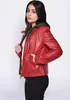 Maze Lederjacke Mico Damen chilli XXL Produktbild-Vorschau 3