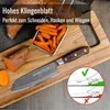 F.DICK DarkNitro Santoku Messer Küchenmesser Kochmesser Náhled obrázku produktu 7