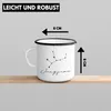 Trendation - Jungfrau Sternzeichen Emaille Tasse Geschenk Produktbild-Vorschau 4