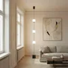 Lucande LED-Stehleuchte Darrow, schwarz/opal, Glas, dimmbar Produktbild-Vorschau 3