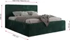 MKS MEBLE Polsterbett mit Bettkasten TILIANO CLASSIC Produktbild-Vorschau 7