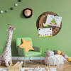 Design Stahlmagnettafel Schwarz Rund 47cm Doppeltes Glück Produktbild-Vorschau 3