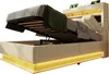 okwish Lit coffre 90×200 cm pour jeune, LED, ports Voir les images du produit 10