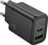 Hoco Chargeur 20W GaN USB-C + USB-A Alimentation | Chargeur Voir les images du produit 1