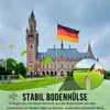 ROSEJANE Aluminium Fahnenmast 6,5 m mit Deutschlandflagge Produktbild-Vorschau 3