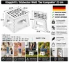 Klapphocker, Klapptritt 22 cm für Kinder faltbar bis 150 kg Produktbild-Vorschau 2