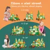 Olvy Magnetické stavební bloky 110 ks, Montessori hračky, Náhled obrázku produktu 3