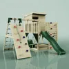 OutdoorToys Spielturm Freja aus Holz in Grün Dunkelgrün, Produktbild-Vorschau 6