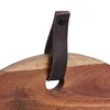 Relaxdays Tagliere rotondo, marmo e legno, tagliere da Anteprima dell’immagine prodotto 6