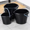 Vilde | Eimer Set - 3 Stück - 5 L / 10 L / 14 L - Schwarz - Produktbild-Vorschau 3