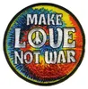 Aufnäher - Make love not war - bunt - Patch Produktbild-Vorschau 1