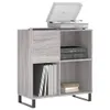 vidaXL Plattenschrank Grau Sonoma 84,5x38x89 cm Produktbild-Vorschau 3