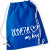 Huuraa Turnbeutel Donetsk my love 12 Liter Bright Royal Produktbild-Vorschau 1