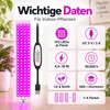 Plantlamp met 192 LED's, volledig spectrum, 5V USB, 2 Productafbeelding-voorbeeld 9