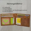 flevado Herren Büffelleder Dollarclip Portemonnaie Münzfach Produktbild-Vorschau 2